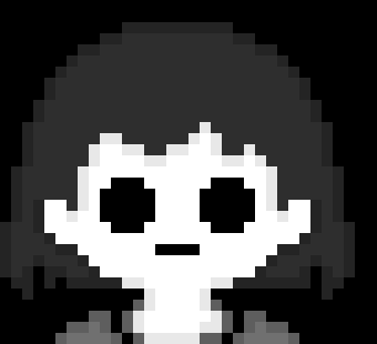 [7c78a2] *slowly moves back into the bush when he looks at them*