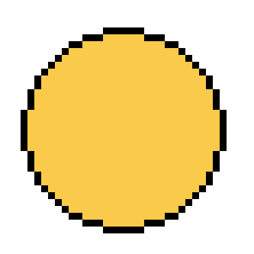Pixel Art Circle 1