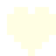 [9664c4] Cream heart