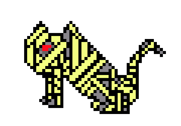 [9664c4] mummy cat