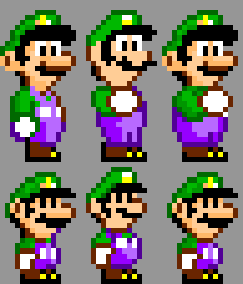 SMW Luigi