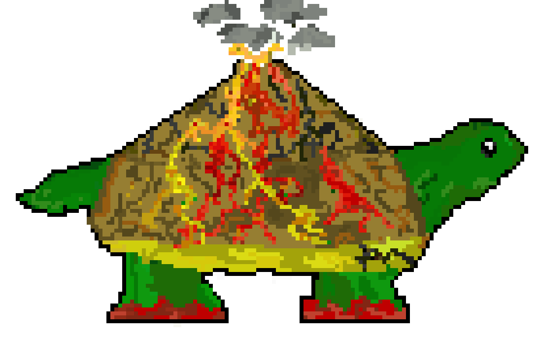 [cae67f] volcano turtle