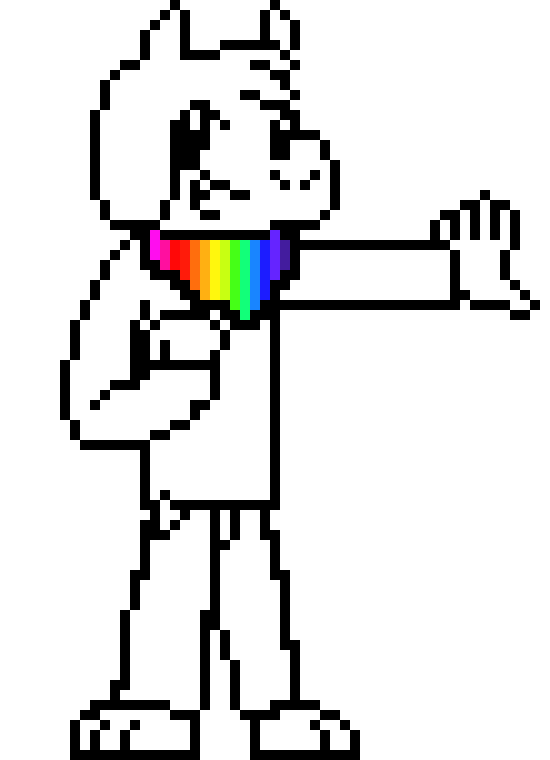 [9664c4] Storyshift - Asriel (New sprite)