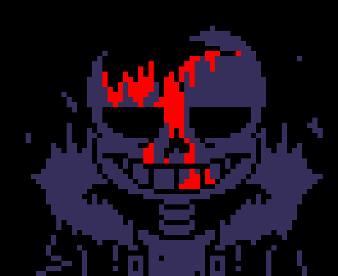 [7ce906] *(Then he just goes to spectate.) -HorrorTale Sans