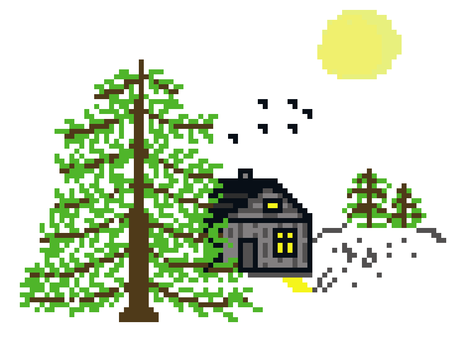 [9664c4] Cabin in the woods
