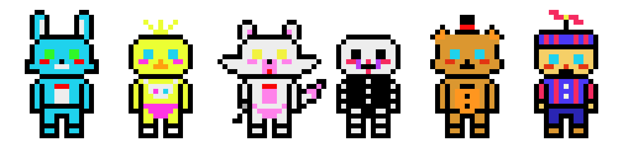[9664c4] Fnaf 2 (Danganronpa style)