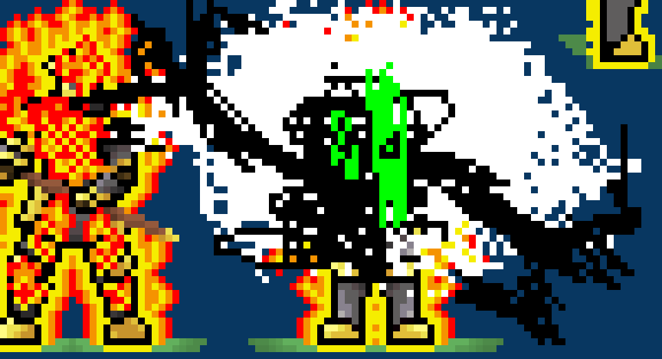 [17af23] *RIIIP* [muffled: MY SPRITESHEET!!!] ∏What did you just call me?∏