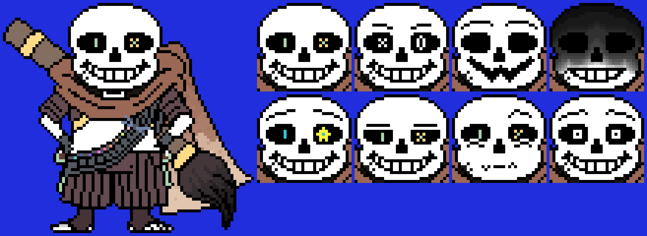 "Ink Sans - The still possible 2020 remake version of it | Still us for the taking and editing use, of it... Just leave credit, where credit is always due...