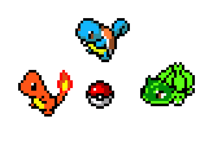 [9664c4] pokemon starters