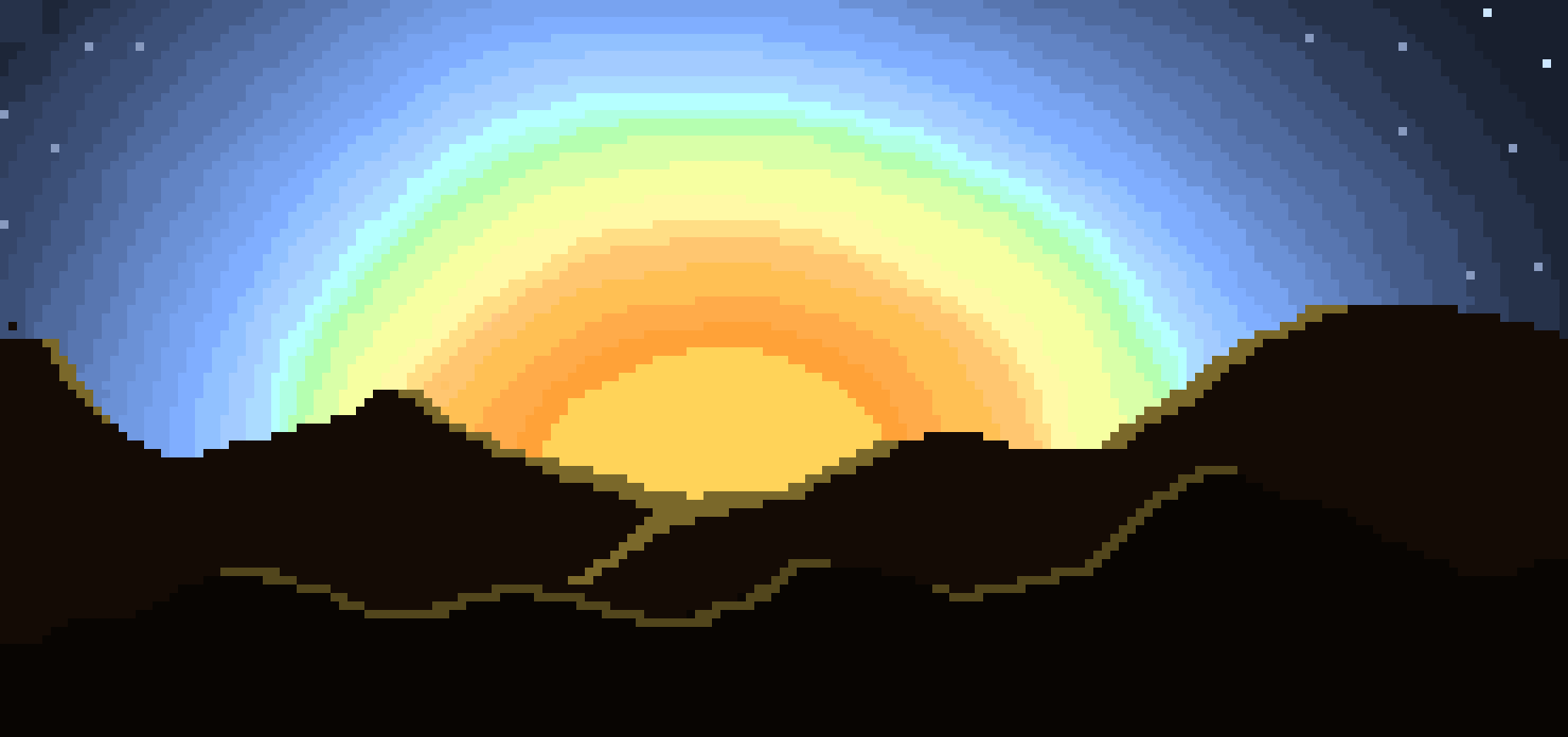 [9664c4] sunset(;