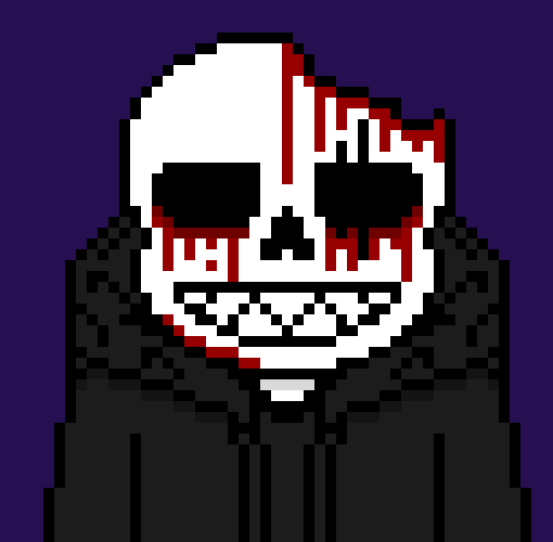 [b63bdb] GAH- you ANNOYING BITCH *kicks Terror to a wall and makes blue bones go through him* heh try getting out of that