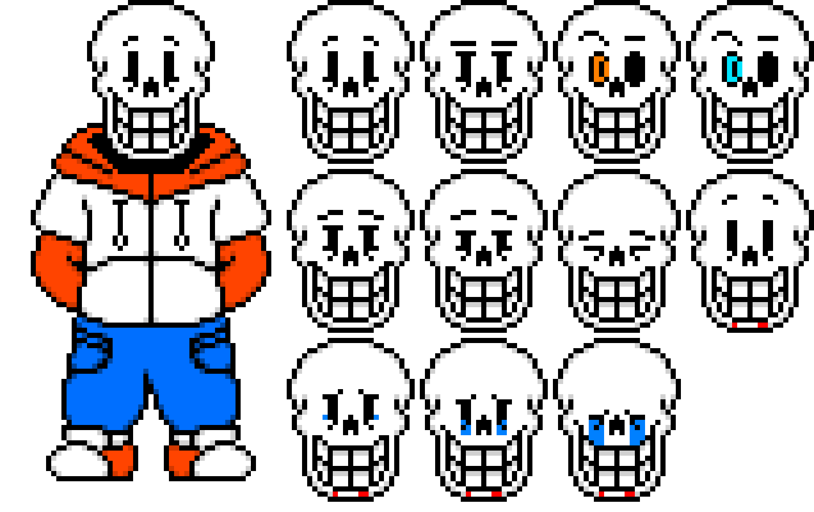 TS!US! Papyrus (With expressions!)