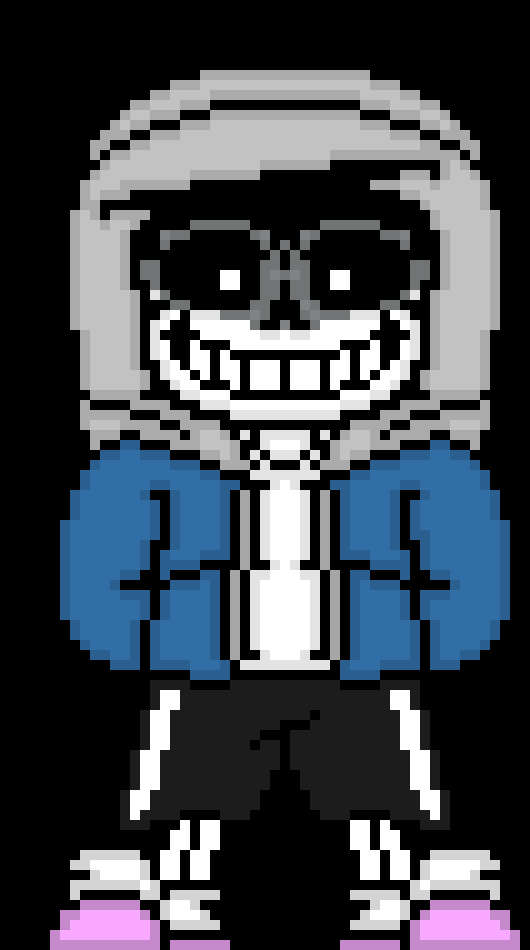 sans hood up