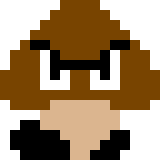 [9664c4] 8 - Bit Goomba