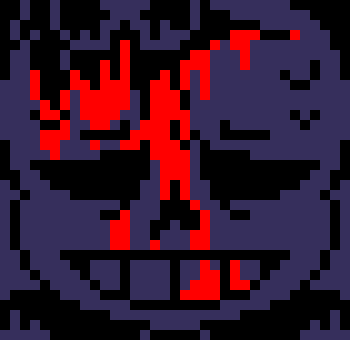[7ce906] *(He'd look around.) -HorrorTale Sans