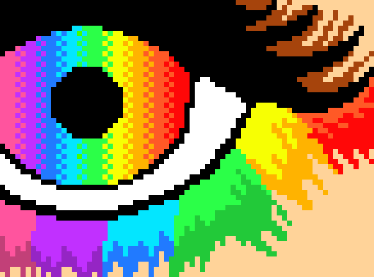 [95be89] Rainbow Eye
