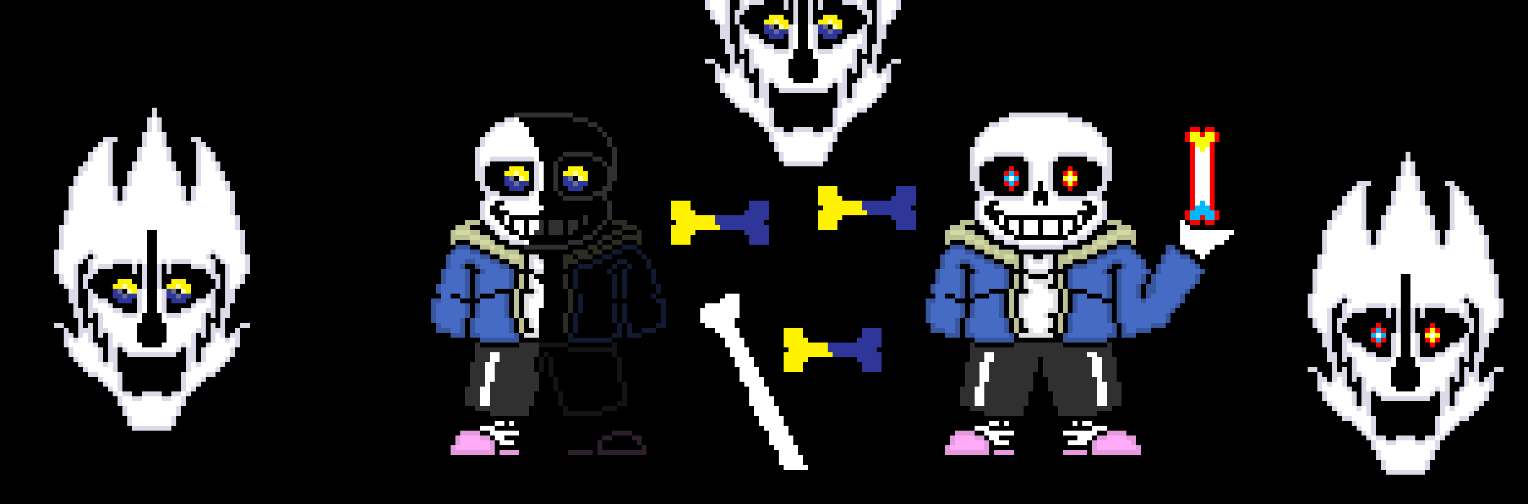 [3986df] undertale: hardmode: even harder vs godmode sans-hhs