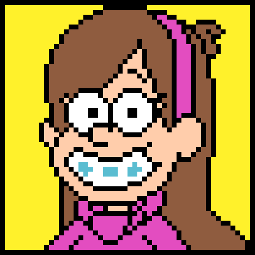 [9664c4] Mabel pixel art