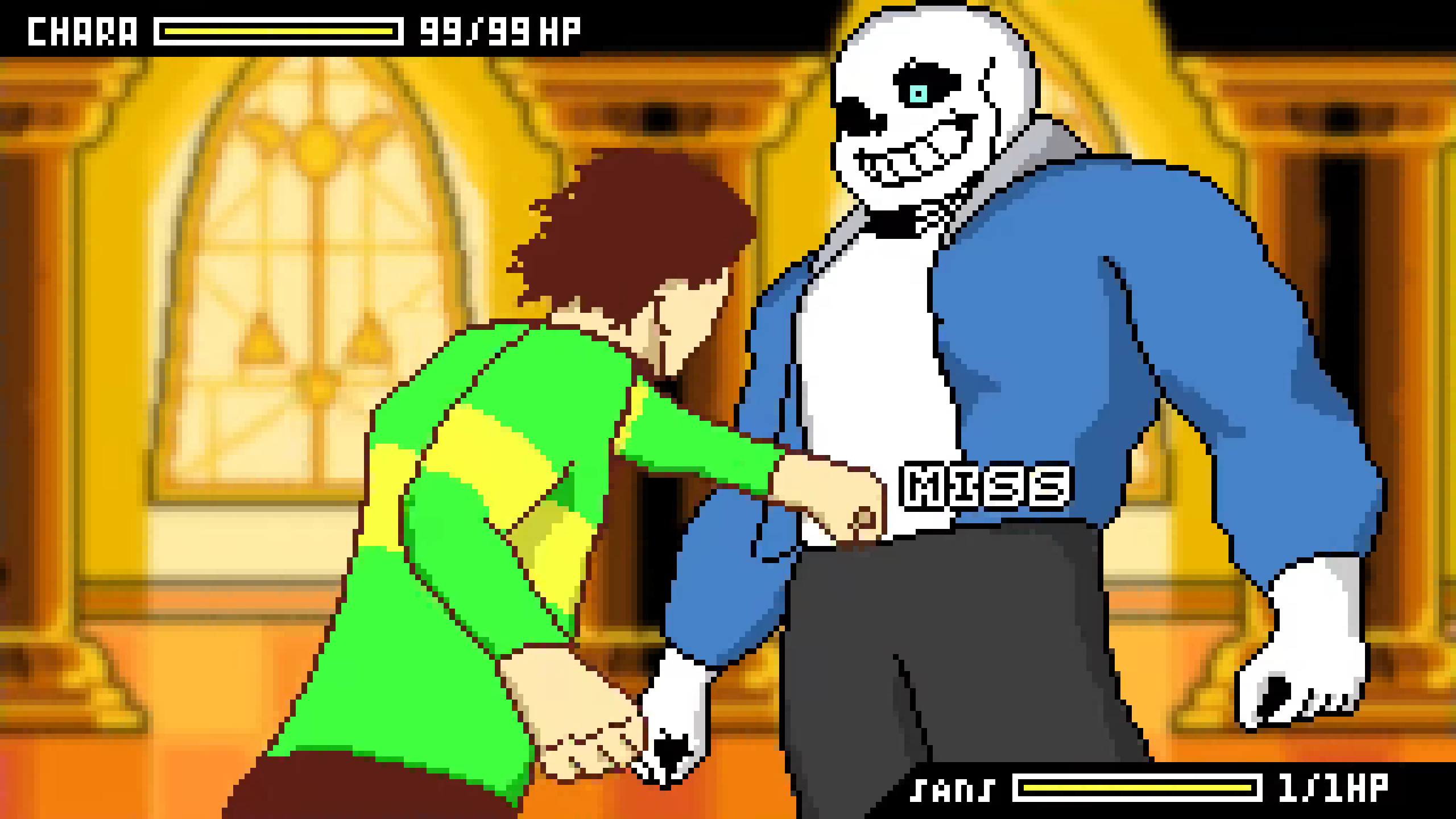 [c50f3b] The Strongest Human V.s. the weakest monster