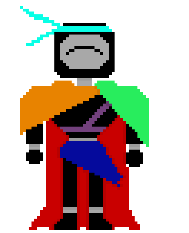 [2fcb16] *Hums while shineing some metal for the drone*