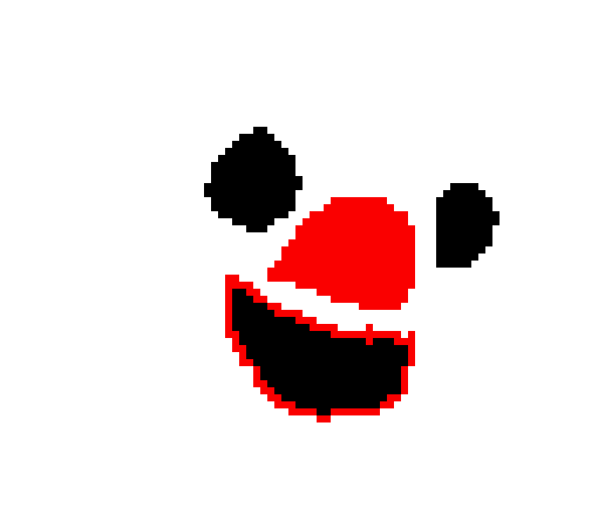 [53a360] that isn't dust that is a clown nose