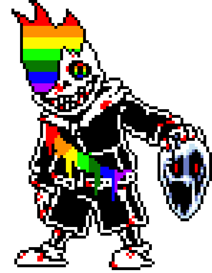 [3232ff] Color!Insanity Sans