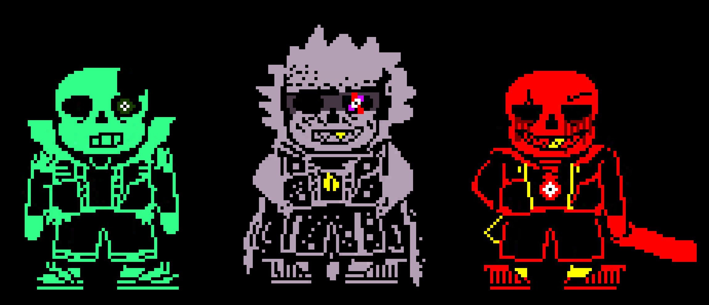 [7dc66f] AU!Murder Time Trio Remastered