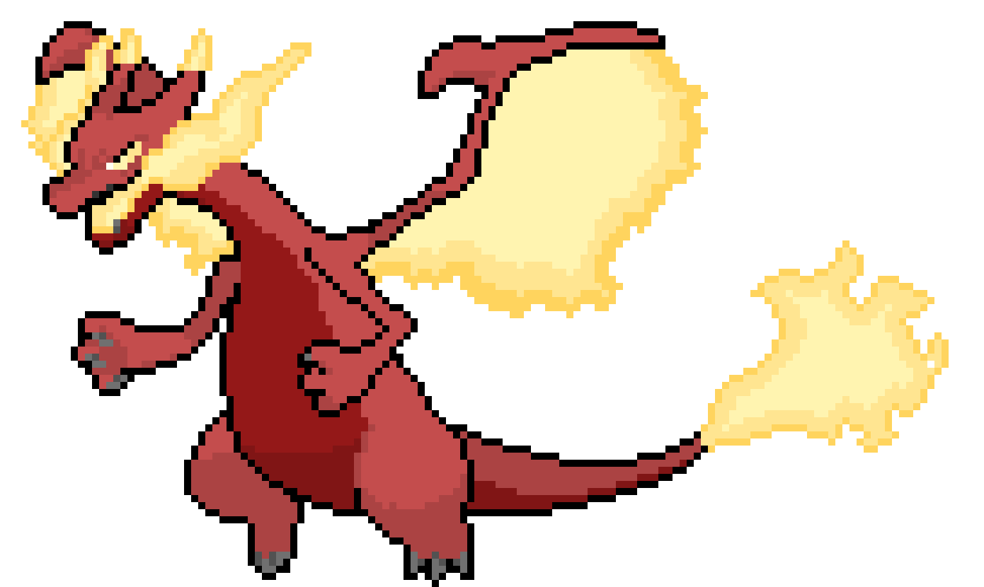 [e7006a] Mega Charizard Z (Unfinished)