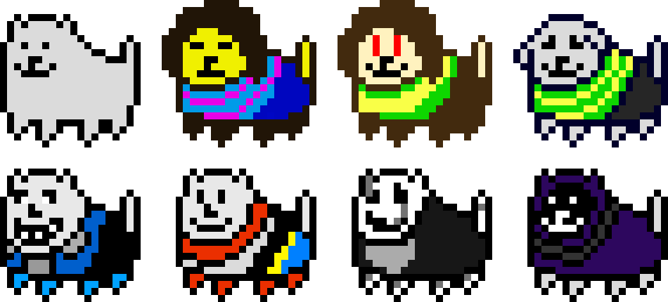 [9664c4] Annoying Dog Costumes - UnderTale