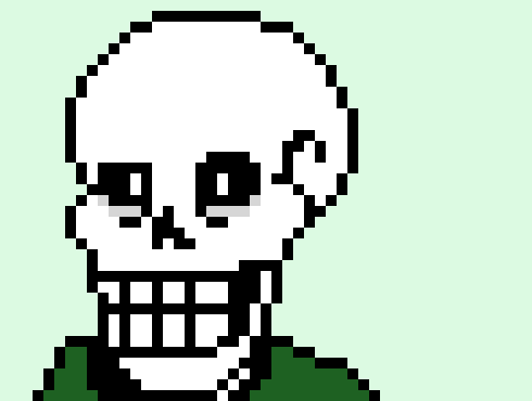Uhh sure Ro, it is a custom sans sprite after all....