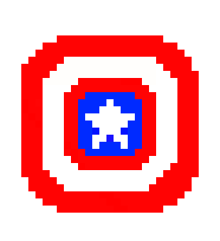 [c42428] Captain America shield