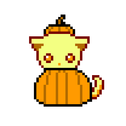 [9664c4] Pumpkin Cat