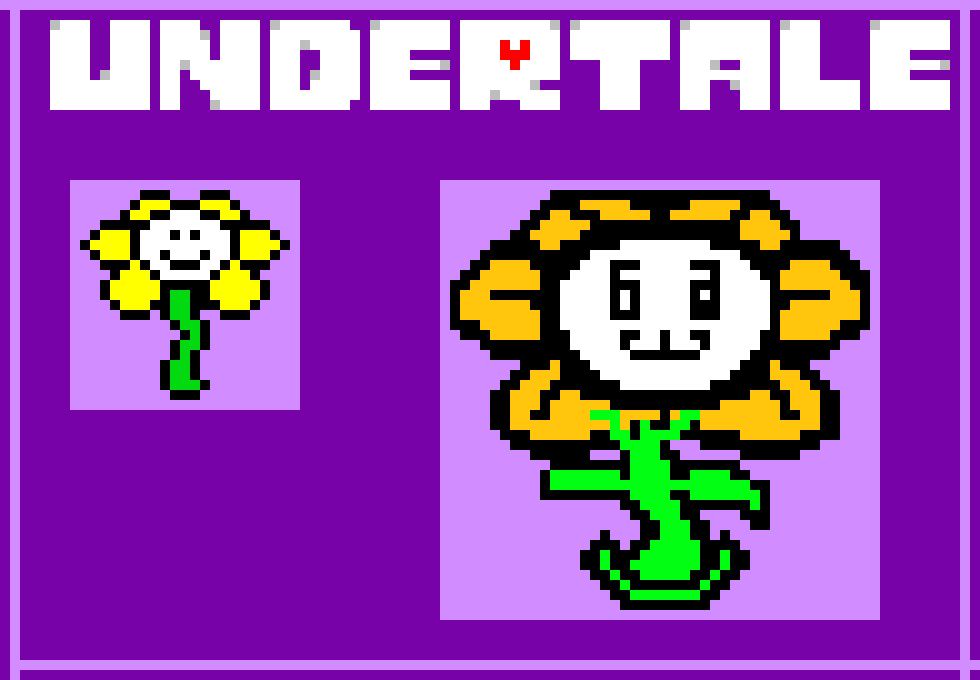 [9664c4] Undertale Flowey, Edited version
