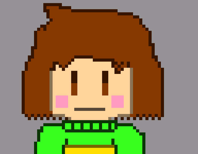 [b9de0d] yea frisk hit the reset. not us epic choco gamers. - chara dreemurr