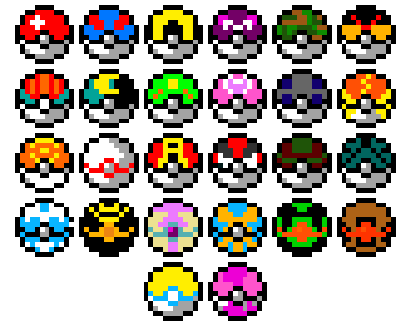 [9664c4] Pokeballs