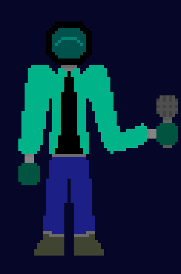 [25d002] *His Beeping slows down into Jazz*