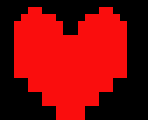 [6795d5] Undertale Red soul