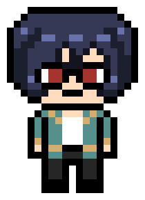 [043352] danganronpa pixel sprite base