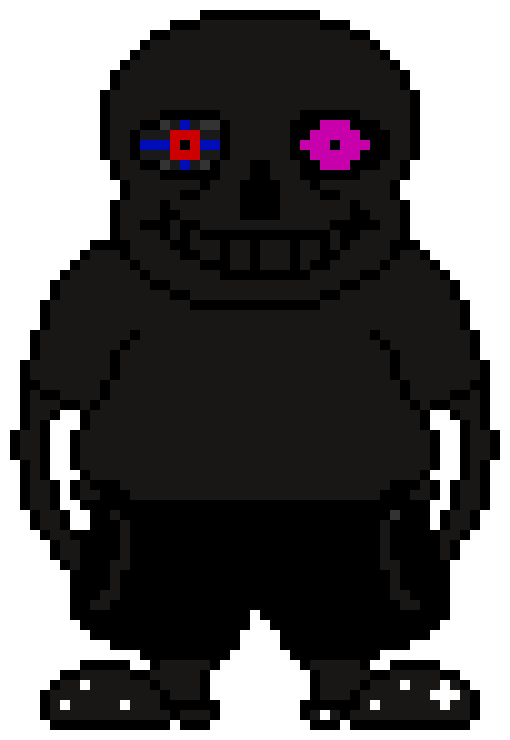 [9664c4] shadow Sans (Without a jacket)(cybernetic eye)