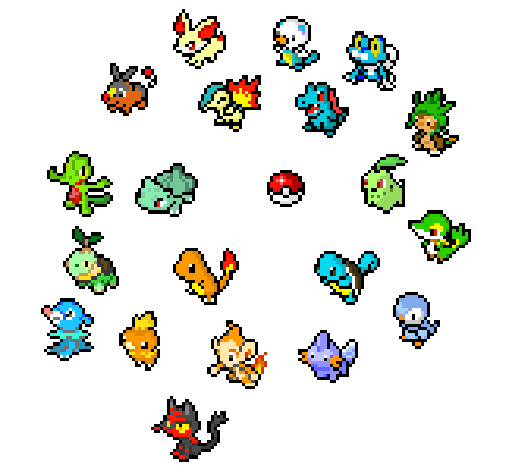 [792b6c] Gen 1- 7 starters rowlet isn't here