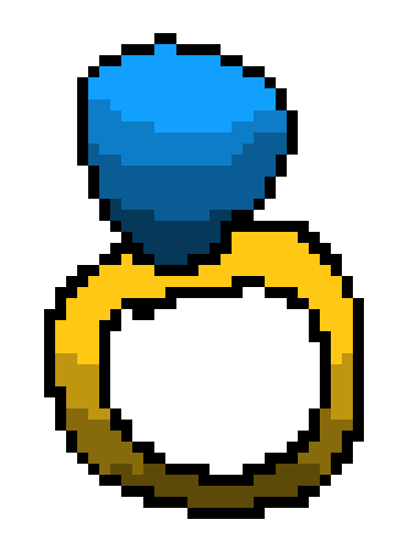 [f3c2be] Azurite Ring