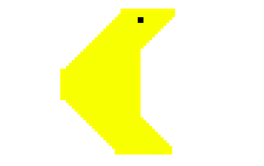 [127ca5] my pacman pixel art