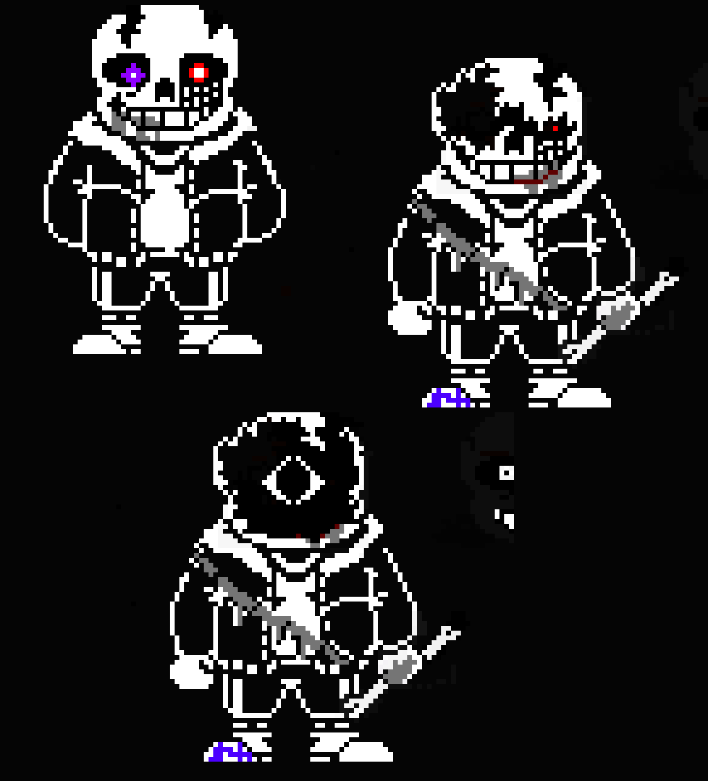 [891c34]  last breath Sans phase 2 Sprite (my take)