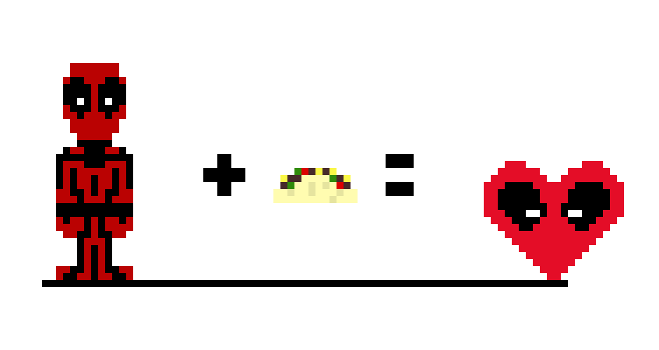 [9664c4] Deadpool love tacos