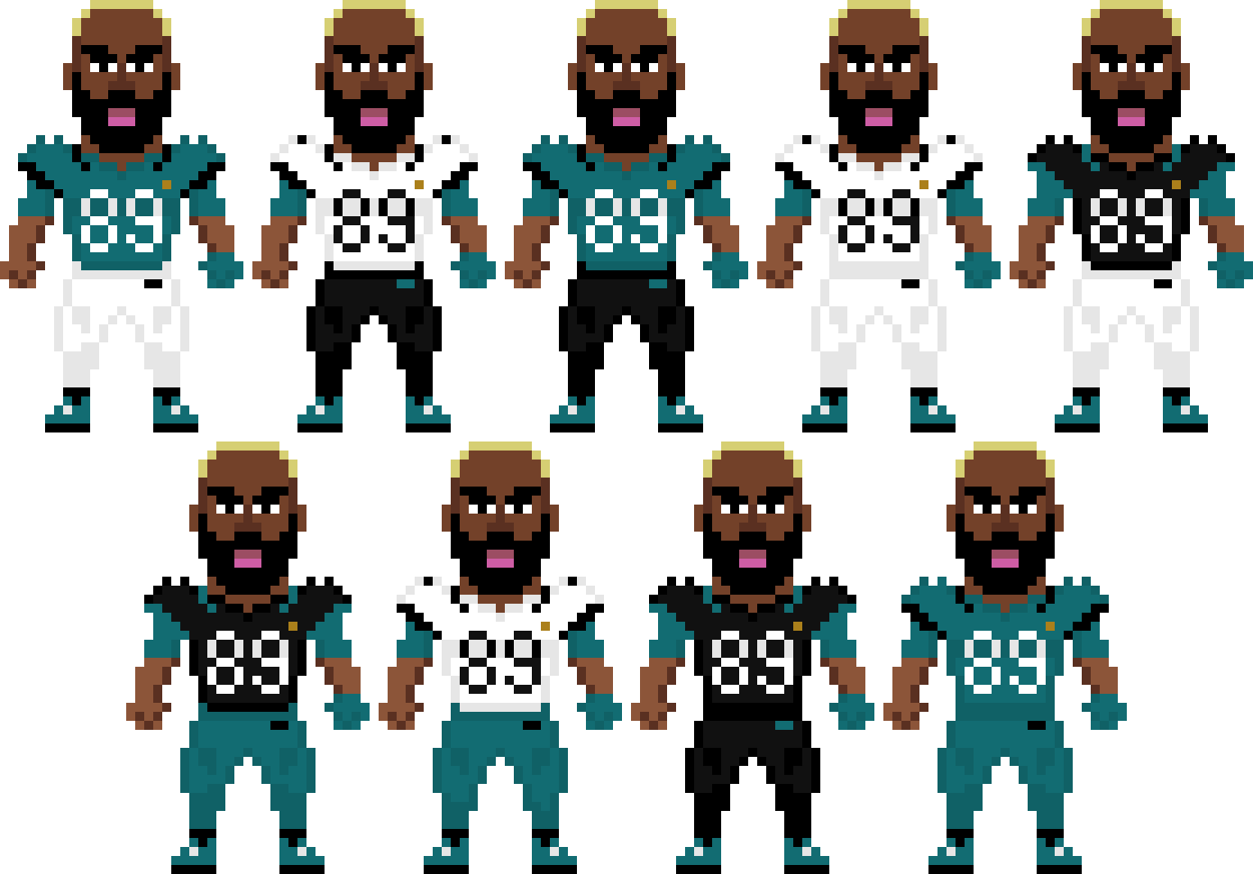[788ec7] Jaguars Uni Showcase