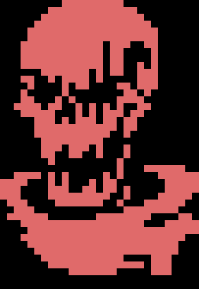 [4076f0] -randomly appears next to papyrus- NNNNNYYYYAAAAHHHH HHHHHAAAAHHHH HHHHAAAHHH!! -fell papyrus (cleetus)