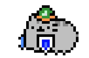 Pusheen Pixel Art