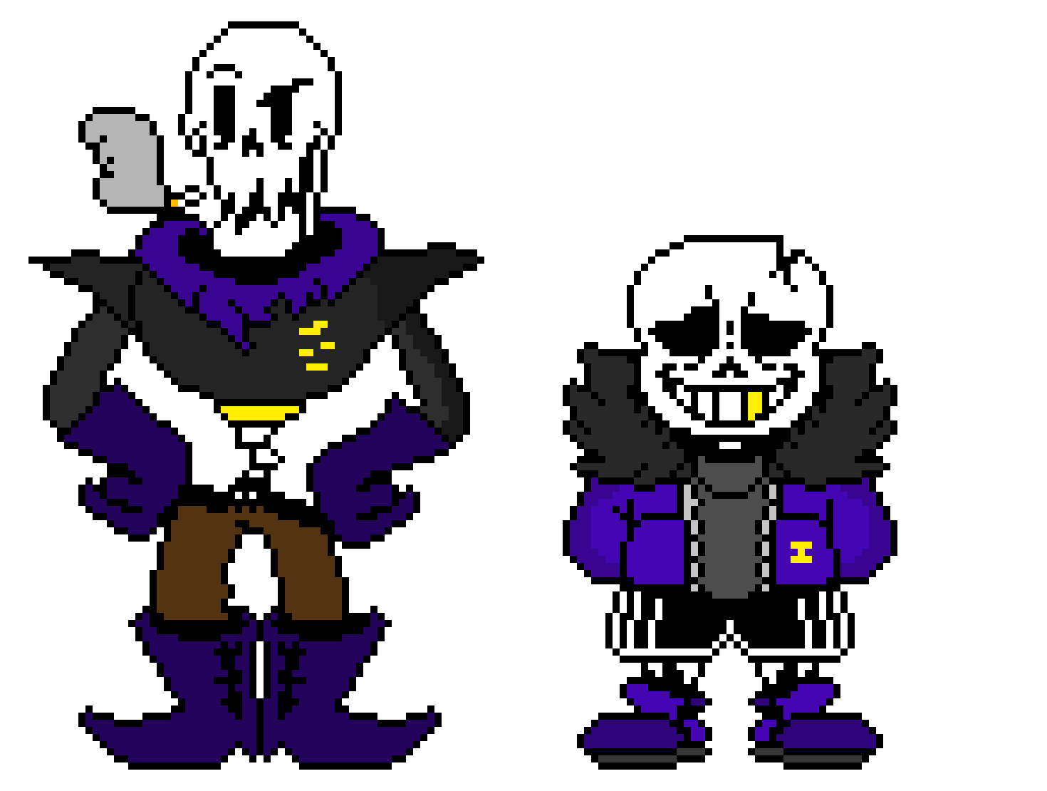 Danger! Underfell -Sansy & Papyrus (Official)