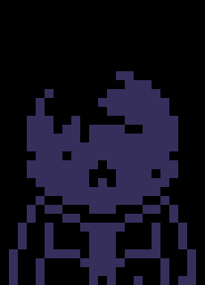 [7ce906] *(He'd pat smol twilight.) -HorrorTale Sans