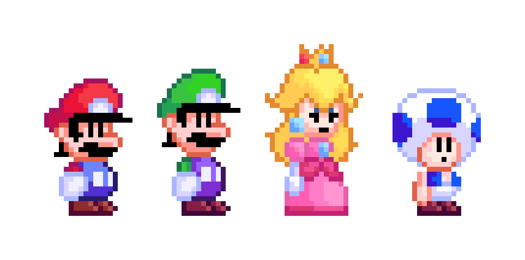 [1b2f75] Classic Styled Mario Sprites